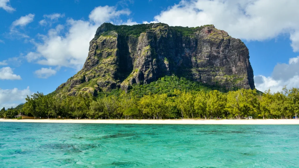Le Morne Brabant na wyspie Mauritius