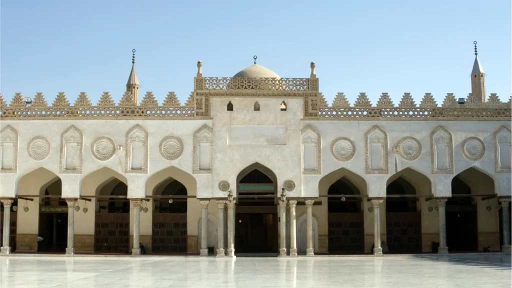 Meczet przy uczelni Al Azhar w Kairze